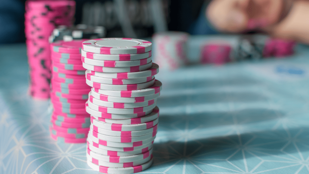 Pile of Casino chips