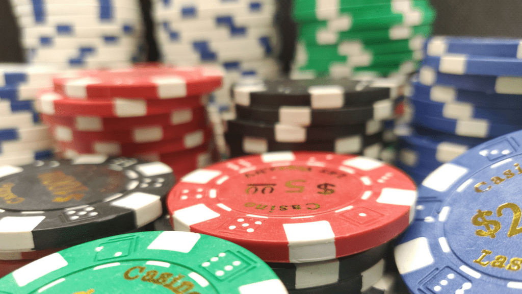 Pile of Casino chips