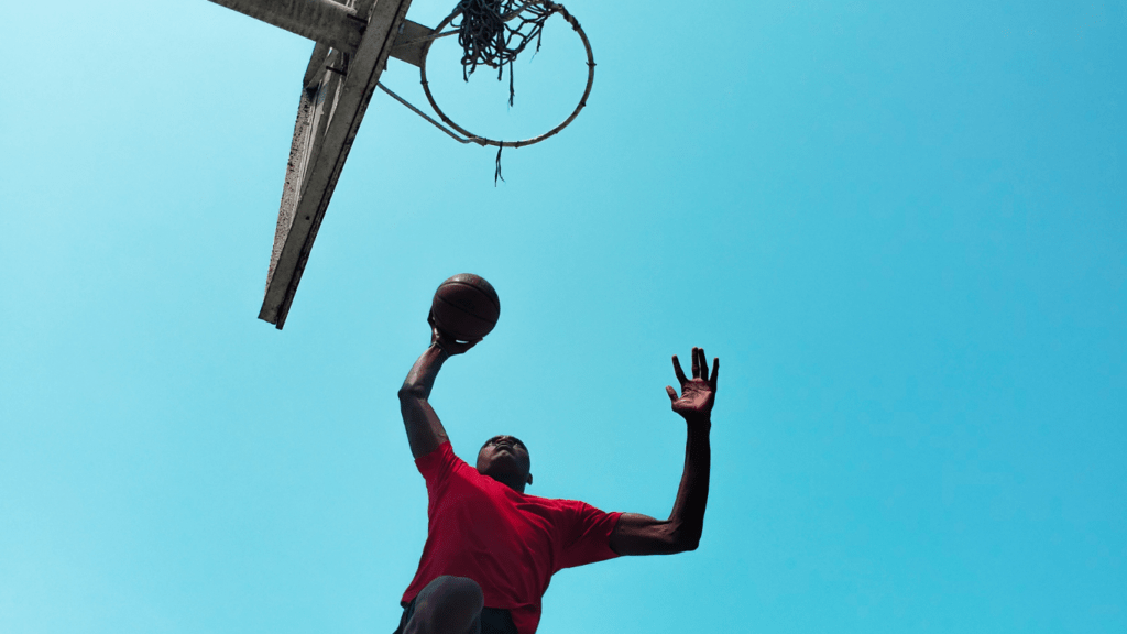 Playing Basketball