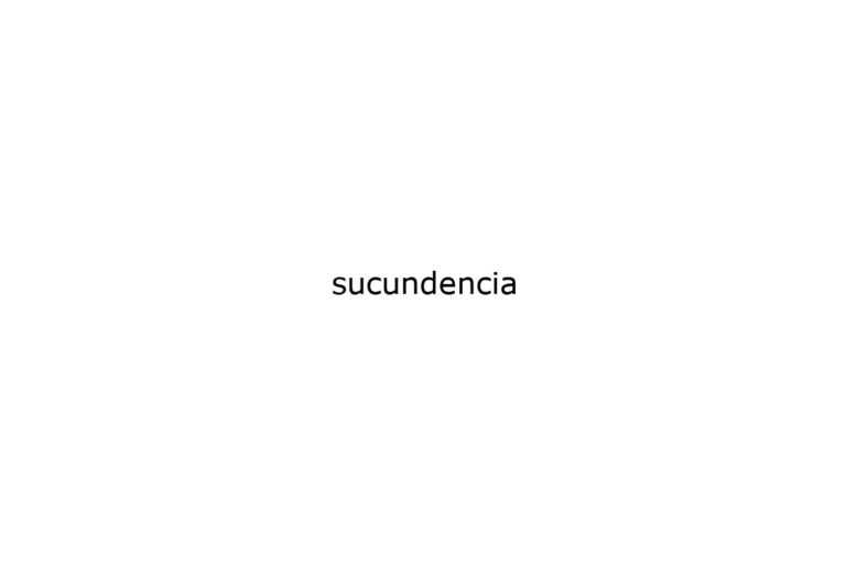 sucundencia