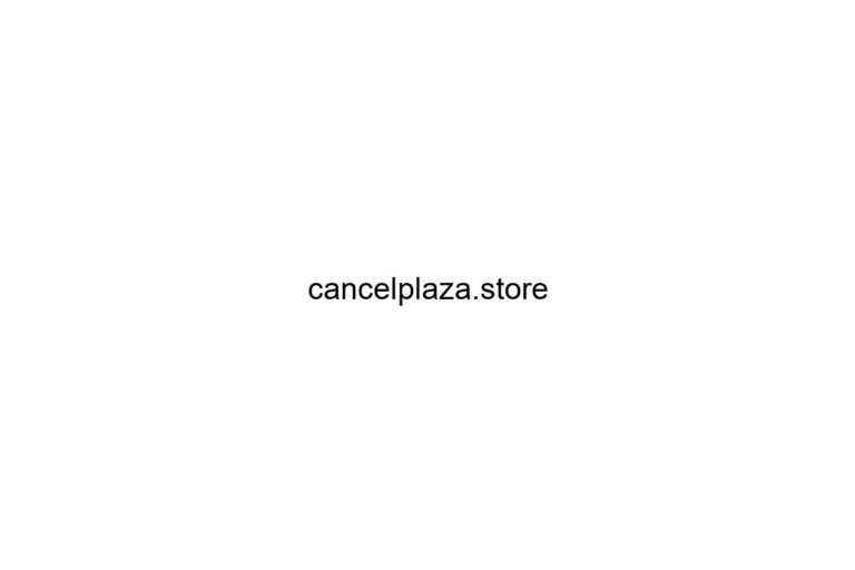 cancelplaza store