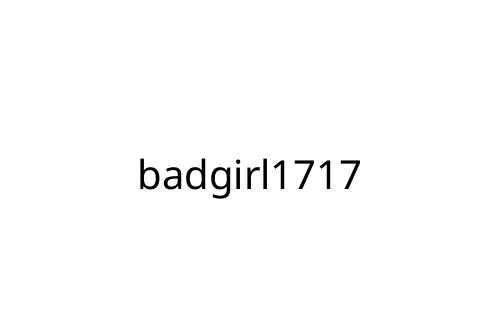 badgirl1717