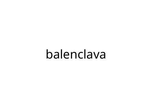 balenclava
