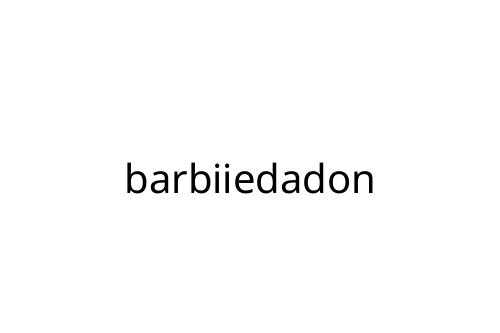 barbiiedadon