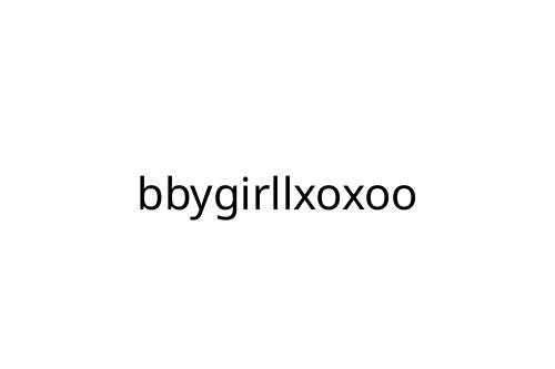 bbygirllxoxoo