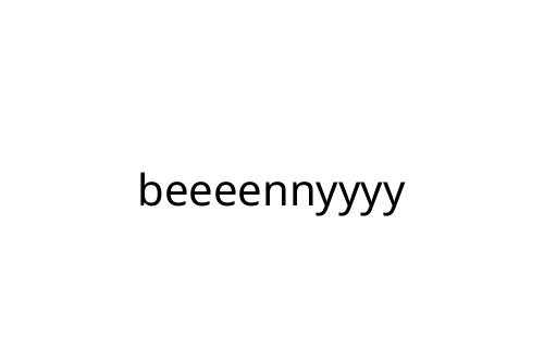beeeennyyyy