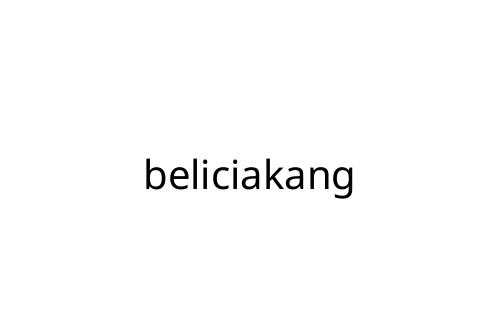 beliciakang