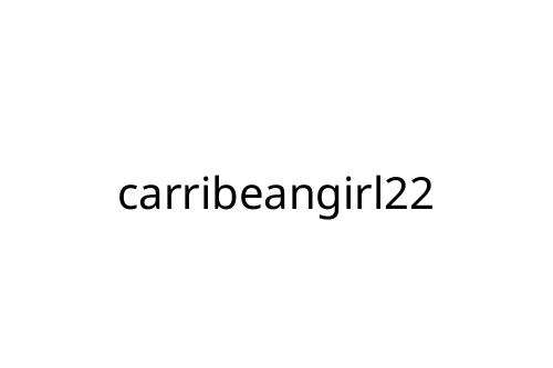 carribeangirl22