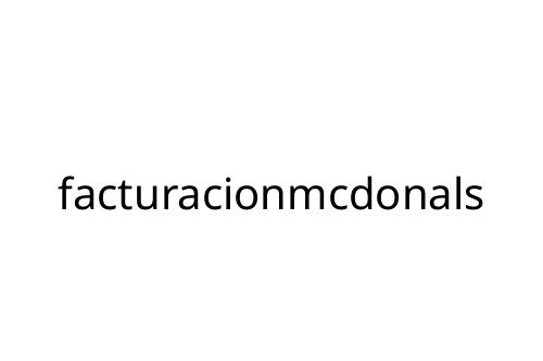 facturacionmcdonals