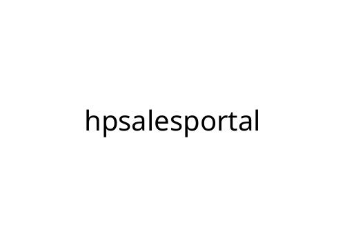 hpsalesportal