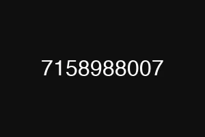 7158988007