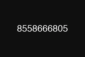 8558666805
