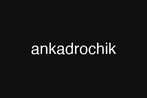 ankadrochik