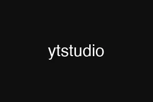 ytstudio